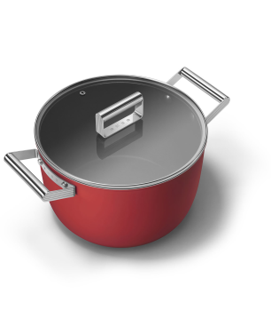 SMEG CKFC2611RDM Kochtopf Stahl Aluminium