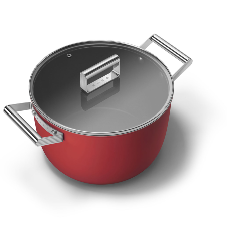 SMEG CKFC2611RDM Kochtopf Stahl Aluminium