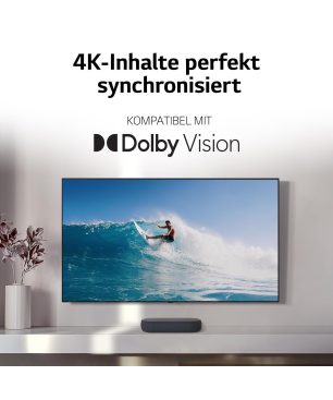 LG DQP 5.DDEULLK, Soundbar, Soundbar: Schwarz, Subwoofer: Schwarz
