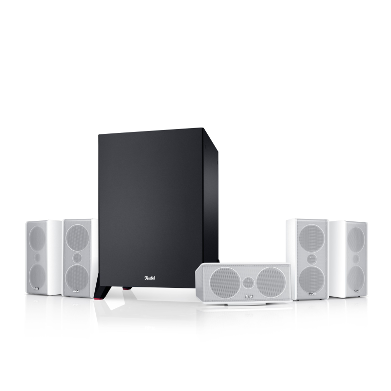 TEUFEL Consono 35 Mk3 "5.1-Set" 5.1-Heimkino-Set, Weiß)