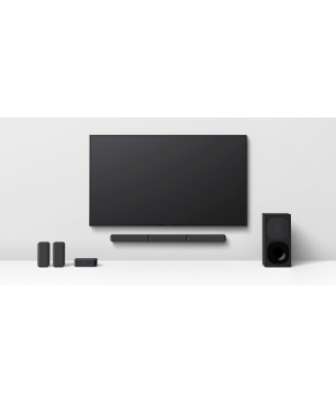 SONY Soundbar Sony HT-S40R 600W 90 W, Soundbar, Schwarz