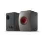 KEF KEF LS50 Meta Regallautsprecher Monitorlautsprecher | HiFi | Heimkino | 40-100 Watt Lautsprecher, Grau