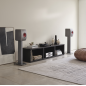 KEF KEF LS50 Meta Regallautsprecher Monitorlautsprecher | HiFi | Heimkino | 40-100 Watt Lautsprecher, Grau