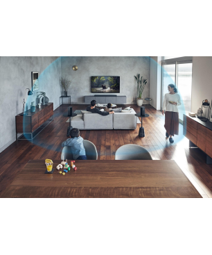 SONY SA-RS 5 2X BT REAR SPEAKERS Bluetooth Lautsprecher Eingebaute Up-Firing Lautsprecher fügen dem 360SSM-Erlebnis hinzu, Sch