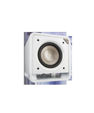 POLK AUDIO HTS-SUB 10 WEISS Subwoofer, Weiß)