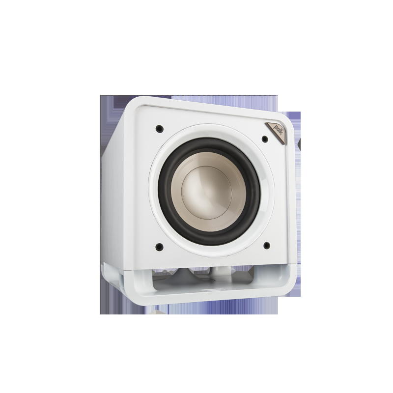 POLK AUDIO HTS-SUB 10 WEISS Subwoofer, Weiß)