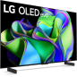 LG OLED42C37LA OLED evo TV (Flat, 42 Zoll / 106 cm, UHD 4K, SMART TV, webOS 23 mit LG ThinQ)