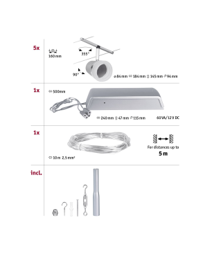 PAULMANN LICHT CorDuo (94459) Seilsystem