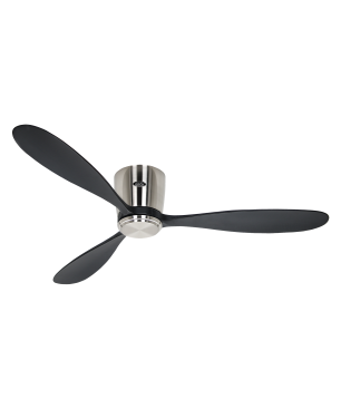 CASAFAN Eco Plano Wood Deckenventilator Schwarz (21 Watt)