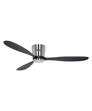 CASAFAN Eco Plano Wood Deckenventilator Schwarz (21 Watt)