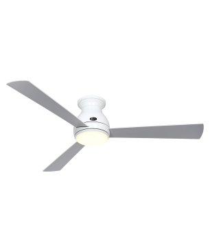 CASAFAN Eco Pallas Deckenventilator Grau / Silber (27 Watt)