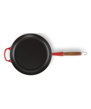 LE CREUSET 28 cm Bratpfanne (Stahl, Beschichtung: Emaille)