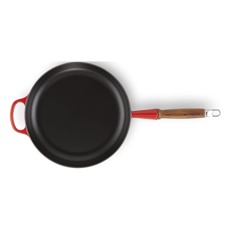 LE CREUSET 28 cm Bratpfanne (Stahl, Beschichtung: Emaille)