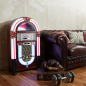 AUNA Graceland TT Jukebox, Braun