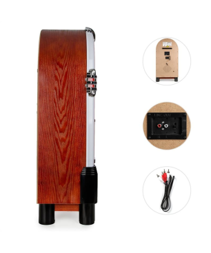 AUNA Graceland TT Jukebox, Braun