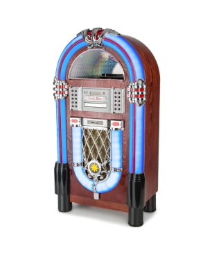 AUNA Graceland TT Jukebox, Braun