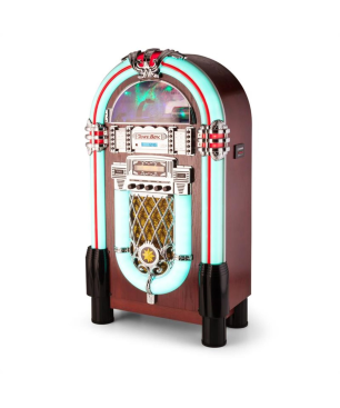 AUNA Graceland TT Jukebox, Braun
