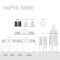 NUBERT nuPro SP-200 HiFi-Lautsprecher, Graphit