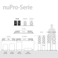 NUBERT nuPro SP-200 HiFi-Lautsprecher, Graphit