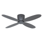 CASAFAN Eco Plano II WiFi Deckenventilator Grau / Silber (13 Watt, 202 U/Min.)