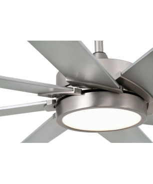 FARO Century Deckenventilator Grau / Silber (35 Watt)