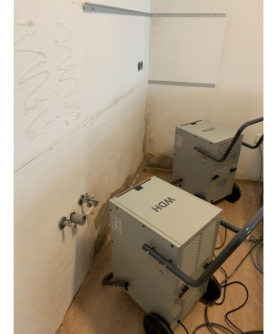 WDH Bautrockner WDH-50B Entfeuchter Grey (820 Watt, Entfeuchterleistung: 2 Liter/Std., Raumgröße: 100 m²)