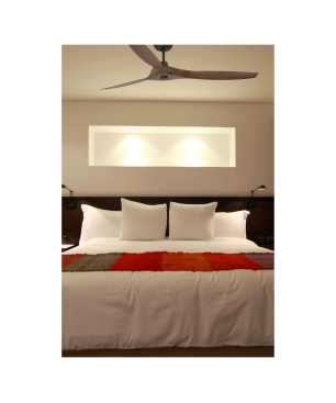 FARO Morea Deckenventilator Nussbaum (38 Watt)
