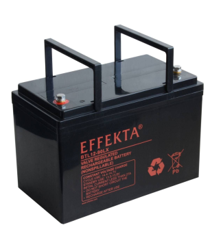EFFEKTA Effekta BTL 12-90 12V 90Ah Blei Akku / Blei-Vlies Akku AGM VRLA AGM Bleiakku, AGM, 12 Volt, 90 Ah 1 Stück