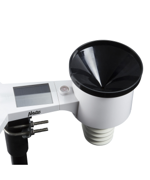 ALECTO WS-5500 - 8 in 1 WiFi-Wetterstation mit App - Funk-Außensensor Wetterstation
