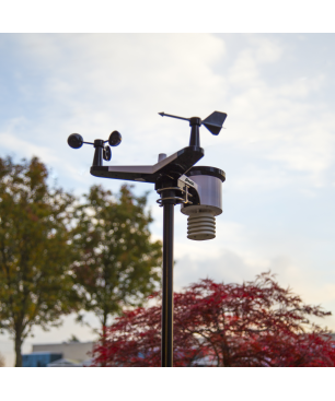 ALECTO WS-5500 - 8 in 1 WiFi-Wetterstation mit App - Funk-Außensensor Wetterstation