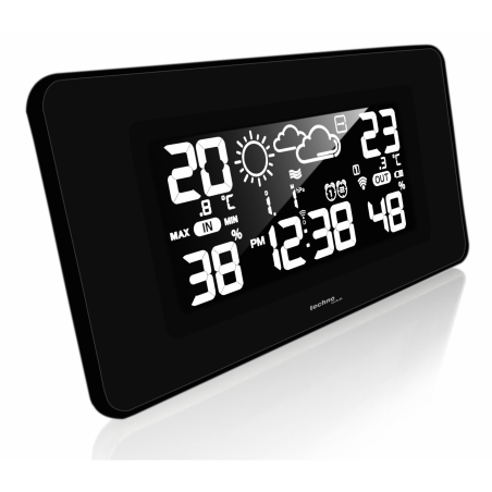 TECHNOLINE WS 6445 SCHWARZ Wetterstation