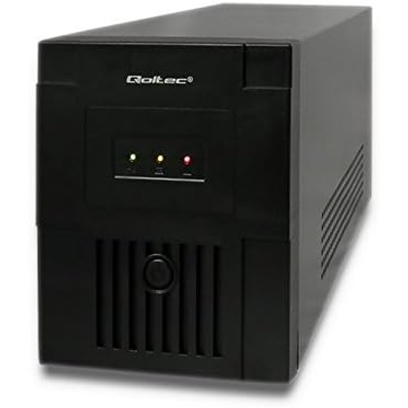 QOLTEC 53975 USV, Schwarz