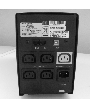 VALUE UPS 1200 Line Interaktive USV