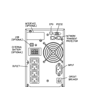 ROLINE ProSecure II 1000 Online USV