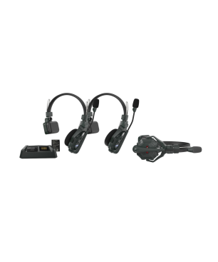HOLLYLAND Solidcom C1 - 3S Full Duplex Wireless Intercom System, Over-ear Mono-Headset Schwarz