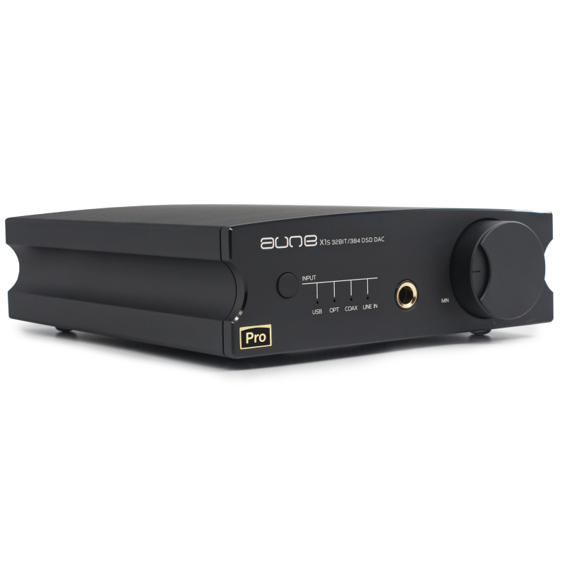 AUNE X1s Pro Kopfhörerverstärker (2 Kanäle, Schwarz)