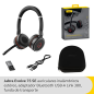 JABRA 100-98510001-99 JABRA PC-HS EVOLVE, On-ear Headsett Bluetooth Schwarz