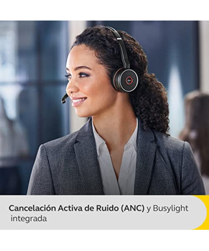 JABRA 100-98510001-99 JABRA PC-HS EVOLVE, On-ear Headsett Bluetooth Schwarz