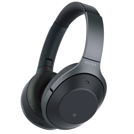 SONY WH 1000 XM2 B SCHWARZ, Over-ear Kopfhörer Bluetooth Schwarz