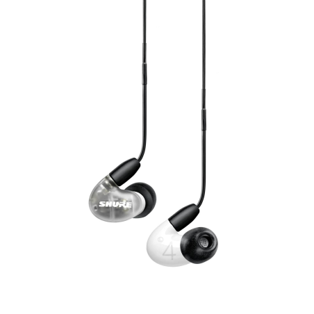SHURE AONIC 4 WEISS, In-ear Kopfhörer Weiß