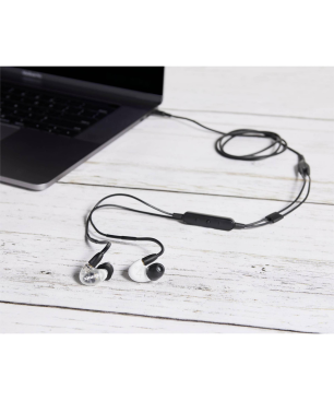 SHURE AONIC 4 WEISS, In-ear Kopfhörer Weiß