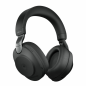 JABRA Evolve2 85 MS Stereo Headset Over-Ear schwarz(Bluetooth, kabellos, ANC, USB-C), Over-ear Kopfhörer black
