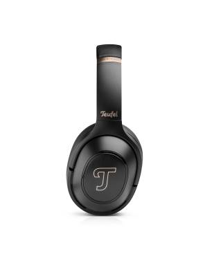 TEUFEL REAL BLUE PRO, Over-ear Kopfhörer Bluetooth Night Black