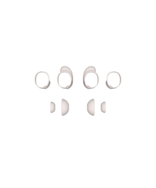 BOSE QuietComfort Ultra Earbuds Noise Cancelling, In-ear Kopfhörer Bluetooth Weiß