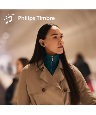PHILIPS Fidelio T2/00 Noise Cancelling Pro+, True Wireless, In-ear Kopfhörer Bluetooth Schwarz