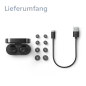 PHILIPS Fidelio T2/00 Noise Cancelling Pro+, True Wireless, In-ear Kopfhörer Bluetooth Schwarz