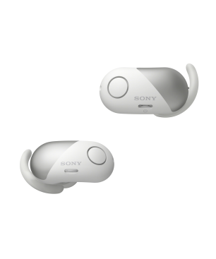 SONY WF-SP 700N W WEISS, Over-ear Kopfhörer Bluetooth Weiß