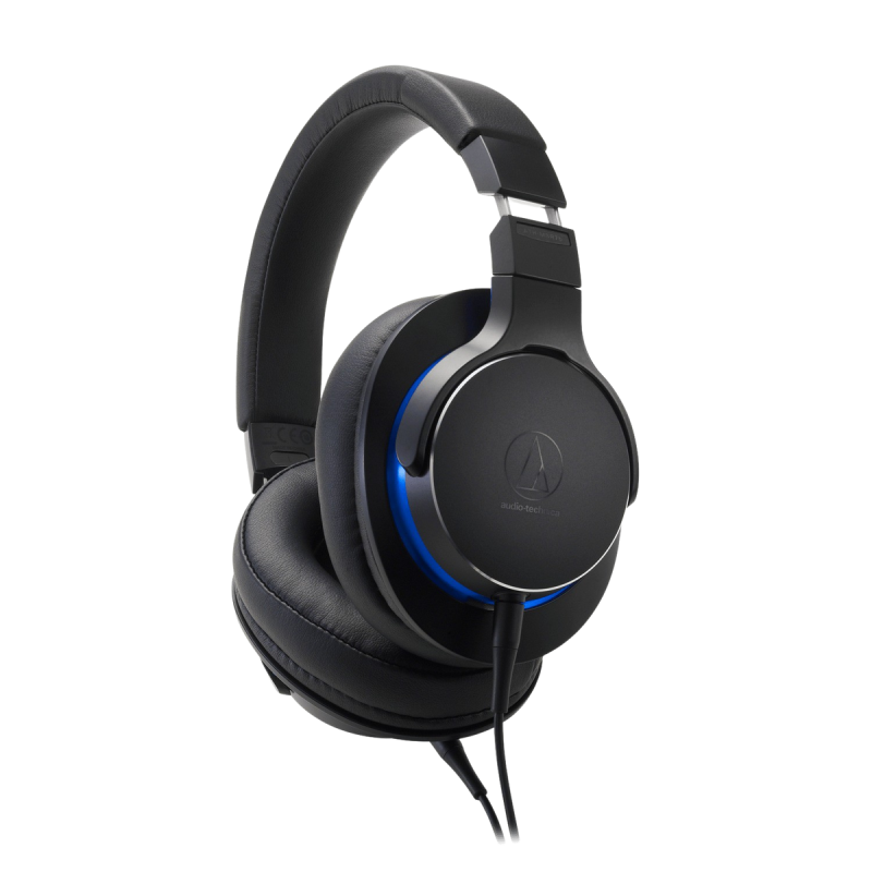AUDIO TECHNICA ATH-MSR 7 BBK, Over-ear Kopfhörer Schwarz