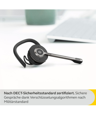 JABRA Engage 55, In-ear Kopfhörer Bluetooth Schwarz