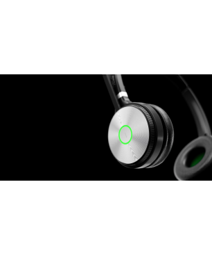 YEALINK WH66 Mono Teams, On-ear Mono-Headset Bluetooth Schwarz